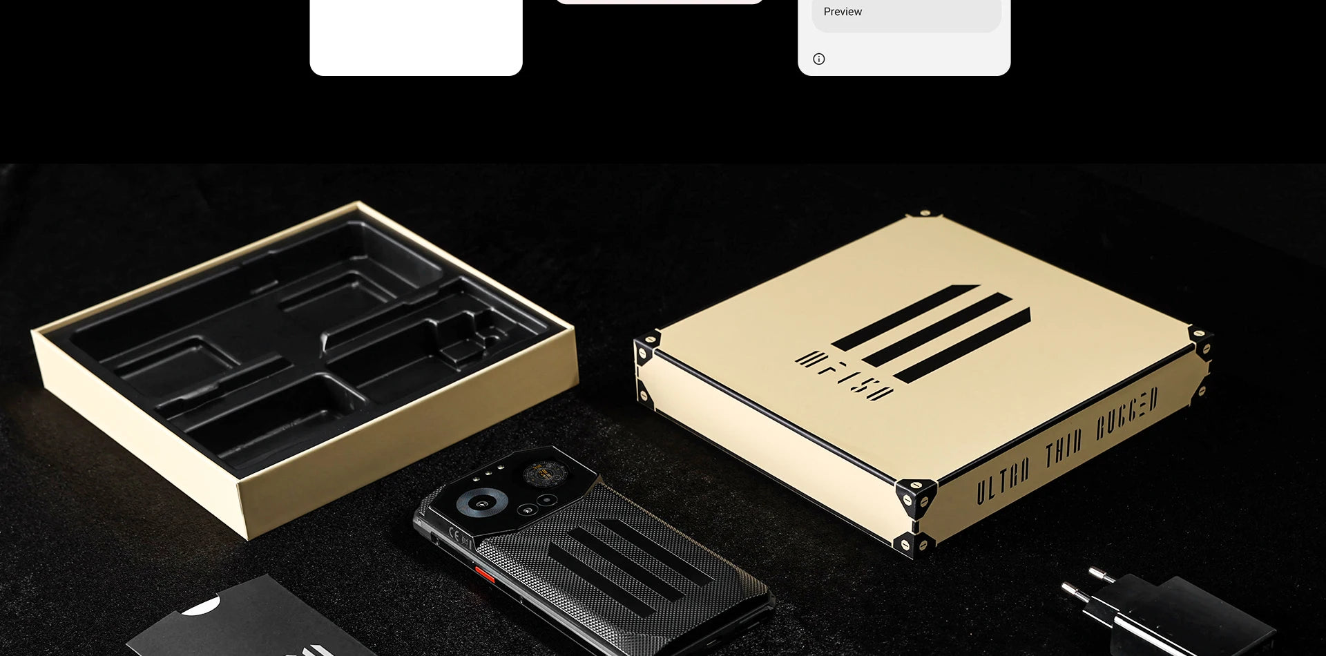 IIIF150 B3C Rugged Smartphone Dual Display 16GB 256GB 50MP Camera 10800mAh Android 14 Ultra-Thin Rugged Phone Global Version