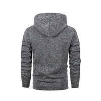 Sweatshirt New Spring Autumn Streetwear Fashion Outwear Men's Solid Color Hooded Hoodies Casual Loose Fleece Coats Men Clothing