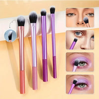 8pcs Makeup Brush Kit Soft Synthetic Hair Make Up Brushes Foundation Blush Eyeshadow Cosmetic Makeup Tools