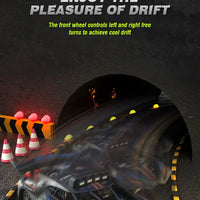 RC Car 4Ch High - Speed Remote Control Drift Electric Sportscar Toy, Perfect Birthday Present for Boys