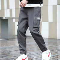 Men's Casual Trousers Cargo Wear Sportswear Military Tactics Multi-Pocket Camouflage Forest Run Outdoor Stretch Slim Fit Corset
