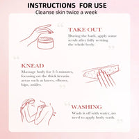 350g Pomegranate Scrub Has Rich in Walnut Shell Powder, Glycerin and Other Skin Care Ingredients, Gentle and Delicate Scrub Particles for Deep Cleansing Skin, Removing Dirt, Physical Exfoliation, Refreshing and Purifying Skin