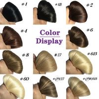 Drawstring Ponytail Extension Straight P8/613 Golden Brown Mix Blonde Clip In Ponytail Hair Extensions Hairpieces For Women Girl