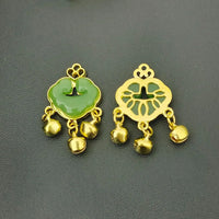 For 15/17cm Labubu Doll Accessories Labubu 3.0 Outfit Korean Traditional Style Dress Set with Hair Clip Doll Clothes