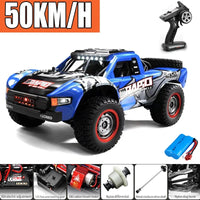 Rc Car Off Road 4x4 50km/h Or 75km/h High Speed Brushless Motor Monster Truck 1/16 Desert/Snow Racing Drift Cars Toys For Boys