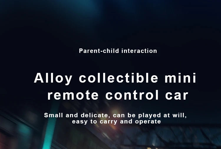 RC Car 1:43 2.4G High Speed Drift RC Car With APP Control & Lights Mini RTR Racing Car Model 4WD Full RC Vehicles Toys Gifts