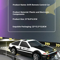 RC Car 1/24 Scale Professional Drift Racing High Speed 4WD Simulation Model RTR Electric Toy Gift for Adults Kids In Stock