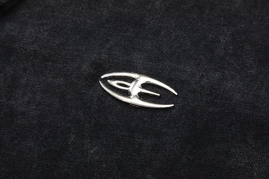 Streetwear Patchwork T-shirts Hip Hop Harajuku Oversized Tee Shirt 2025 Men Fashion Punk Y2K T Shirts Black Loose Tshirt Top