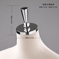 Female Male & Kids Electroplated Head Cover Mannequin Caps Accessories For Mannequins Props