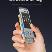 SERVO N95 PRO 2G GSM Slide Screen Mini Mobile Phone Magic Voice Call Recording MP3/MP4 Player Blacklist Small Cellphone FM Radio