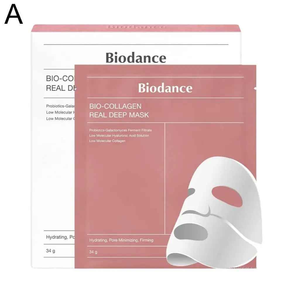 Bio Collagen Face Mask Shrink Pores Deep Hydrating Mask Biodance Collagen Cotton Tablets Moisturizing Nourishing Skin Care