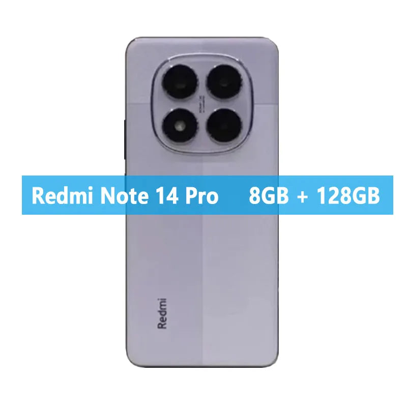 Original Xiaomi Redmi Note 14 Pro 5G MTK Dimensity 7300 Ultra 50MP OIS Camera 5500mAh 6.67" 120Hz Display Smartphone CN Version