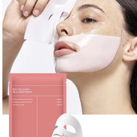 1/4/10PCs Bio Collagen Face Mask Shrink Pores Deep Hydrating Overnight Mask Moisturizing Refreshing Brightening Face Skin Care