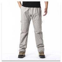 High Quality Men's Cotton Cargo Pants Casual Multiple Pocket Tacitcal Pants Spring Autumn Outdoor Camping Hiking Work Pants