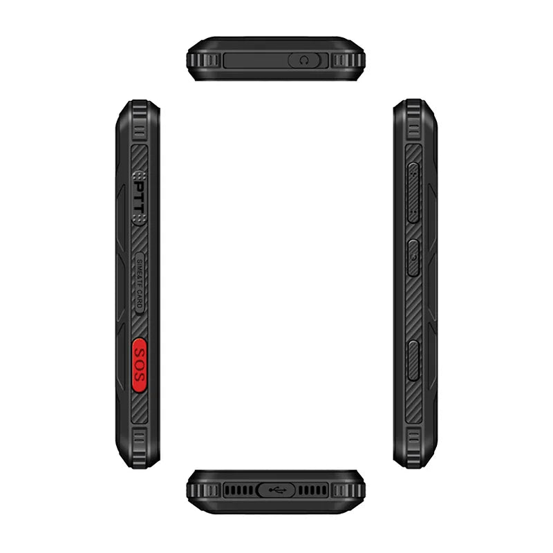 UNIWA R4 PLUS Waterproof Mini Android Phone 4GB RAM+64GB ROM 4Inch NFC Smartphone Night Vision Camera 3000mAh Mini Phone OTG PTT