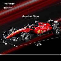 New RC car August  Product 1:64 Mini Alloy Car Model, Adjustable Lighting Formula Racing, Children's Remote Control Car