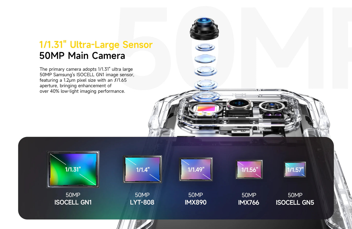 Ulefone Armor 27 Pro 5G Rugged Phone 10600mAh Smartphone 50MP Camera 64MP Night Android 14 Up to 24GB+256GB NFC Waterproof Phone