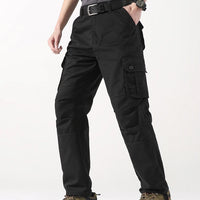 Tactical Cargo Pants Men Cotton Overalls Outdoor Work Trousers Big Size Hombre Clothing Camo Hiking Pants