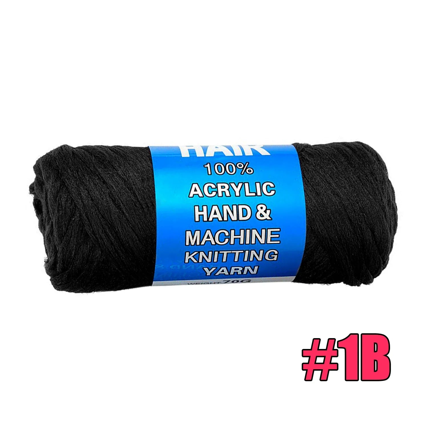 70g/ball Brazilian Wool Hair Yarn for Braiding Synthetic Artificial Senegalese Twisting Wig Hair Attachment Knitting Salon