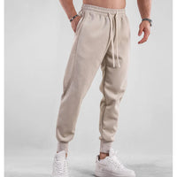 Men's Fashion Casual Pants Comfortable Running Joggers Gym Fitness Elastic Sport Training Trousers Sweatpants Bottom Man Costume