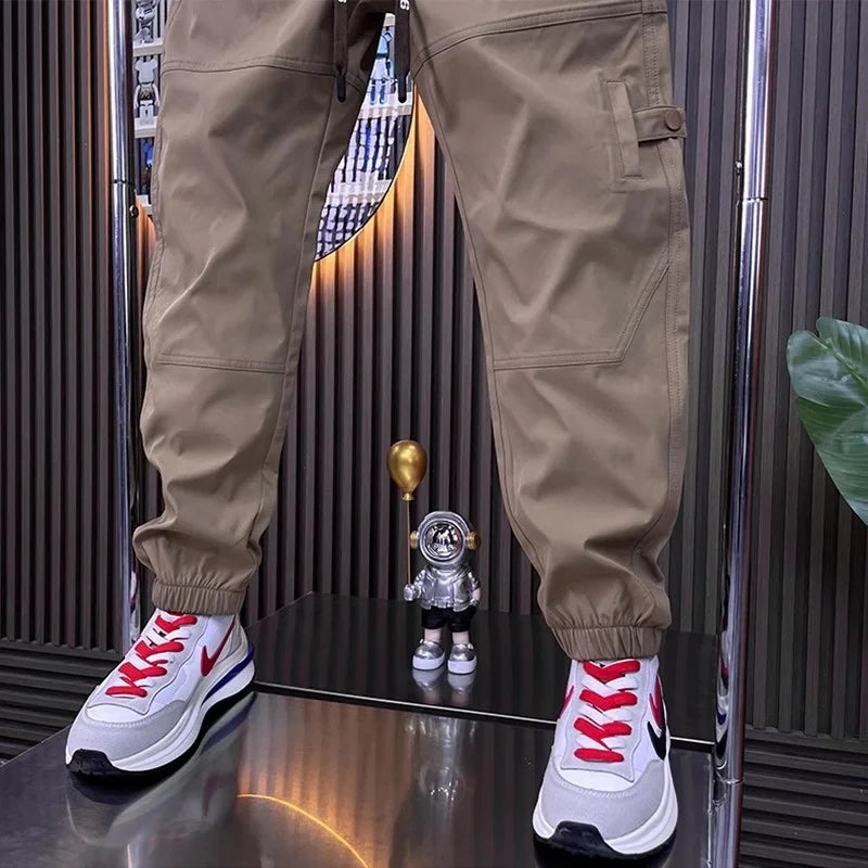 2023 Spring Autumn Men's Trousers Janpan Fashion Streetwear Joggers Pants Men Casual Men Clothing Elastic Waist Sweatpants Men