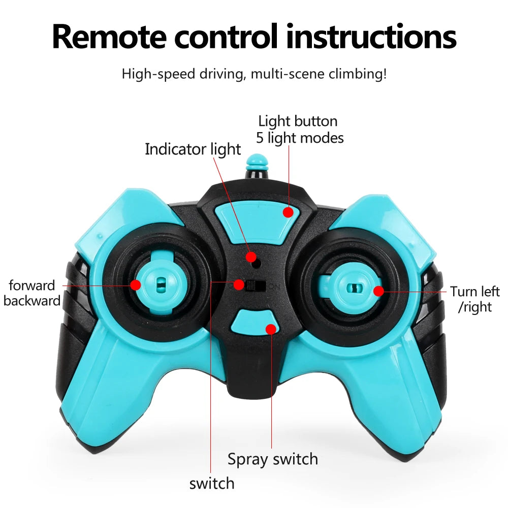 1:16 RC Car  2.4G Four Wheel Drive High-Speed Remote Control Drift Racing Car With LED Lights 4WD RC Car Model Toys for Boys Kid