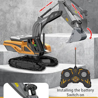 RC Car Children Toys Remote Control Car Toys For Boys Radio Control Excavator Dump Truck Bulldozer Electric car Kids Toys Gift