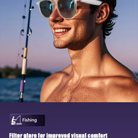 GS03 Upgrade Smart Glasses With Camera Video Recording AI Photo Recognition Bluetooth Call Translation Voice Assistant Glasses