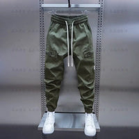 2023 Spring Autumn Men's Trousers Janpan Fashion Streetwear Joggers Pants Men Casual Men Clothing Elastic Waist Sweatpants Men