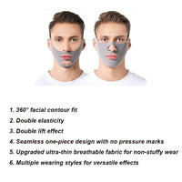 Double Chin Face Mask Facial Thin Face Mask Slimming Bandage Skin Care Belt Shape Lift Reduce Face Thinning Slimmer For Men