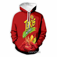 Takis  3D Printed Fashion Hoodies Hooded Sweatshirts Harajuku Hoodie Sweatshirts Tops Clothing for Women/men  L2
