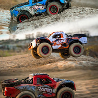 Rc Car Off Road 4x4 50km/h Or 75km/h High Speed Brushless Motor Monster Truck 1/16 Desert/Snow Racing Drift Cars Toys For Boys