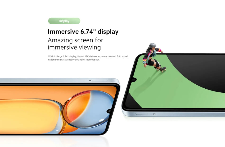 Global Version Xiaomi Redmi 13C MIUI 14 Smartphone MTK Helio G85 Octacore 50MP Camera 5000mAh 90Hz 6.74" Display