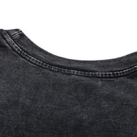 Streetwear Patchwork T-shirts Hip Hop Harajuku Oversized Tee Shirt 2025 Men Fashion Punk Y2K T Shirts Black Loose Tshirt Top