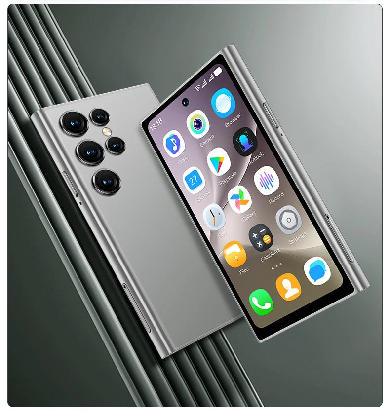 ONEMYTH S25 Pro 4.0" Mini Smartphone 2GB RAM 16GB ROM Android10.0 Face Recognition Unlock 2000mAh 3G Small Mobile Phone