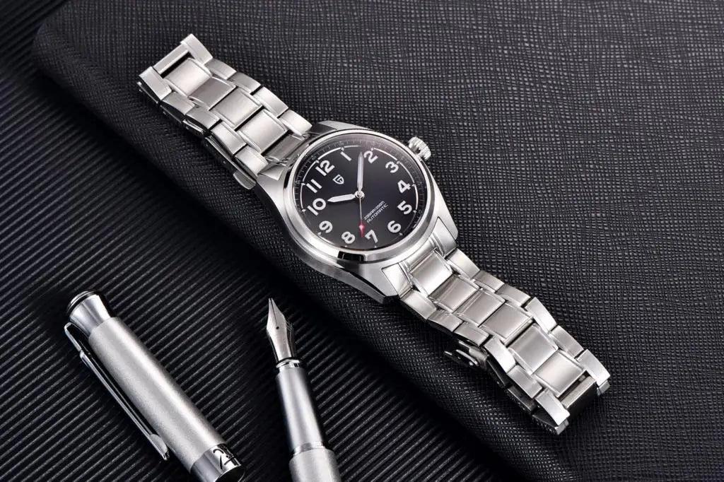 2025 PAGANI DESIGN Luxury Pilot Automatic Mechanical Watch 38MM Sapphire Waterproof Watch for Men Relogio Masculino PD1717 V2