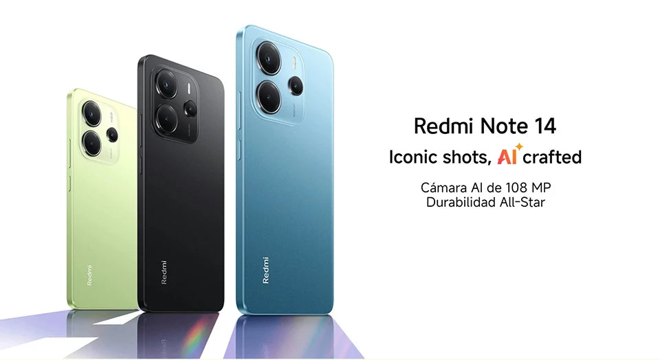 Xiaomi Redmi Note 14 4G, NFC, Helio G99-Ultra, 6.67'' AMOLED Display, 120 Hz, 108 MP AI Camera, Charger not Included