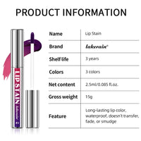 Long Lasting Lip Inks Korean Matte Lip Tint Peel Off Matte Tick for Lips Stick Free Shipping Liquid Lipstick Waterproof Makeup