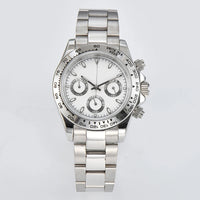 VK63 watch Luxury Men's Watch Sapphire Customizable Multi functional Chronograph Stainless Steel Case Suitable for VK63 Movement