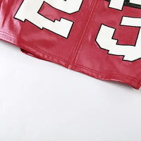 Zekye Winter Aviator Jackets Clothes Old Money Style Women Fleece Jacket Women Long Sleeve Red Jacket Winter Women Coat 2025