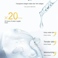 Tiktok Hot Sale Seaweed Collagen Filling Crystal Mask Replenishing Fruit Jelly Skin Transparent Mask Skin Care Masque 1/3/5/10pc