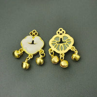 For 15/17cm Labubu Doll Accessories Labubu 3.0 Outfit Korean Traditional Style Dress Set with Hair Clip Doll Clothes