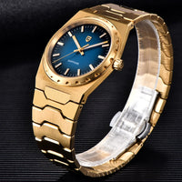 PAGANI DESIGN 2025 New Thin 7mm Fashion Men Quartz Watch V2 Stainless Steel Sapphire 10Bar Waterproof  C3 reloj hombre