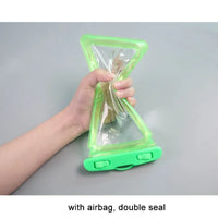 Waterproof Swimming Mobile Phone Cases Macron AirBag Hanging Neck Cases Diving Skiing Universal Phone Bag for All Phones 7 Inch