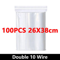 Small Zip Lock Plastic Bags Reclosable Transparent Bag Vacuum Storage Bag Ziplock Food Storage Bags Plastic Zip bag Sealing bag