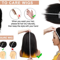 13x4 Transparent Lace Front Brazilian Human Hair Wig Sale Kinky Straight 180% Lace Frontal Yaki Human Hair Wigs Short Lace Wig