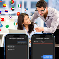 Smart AI Translation Smart Glasses Take Photos Recognizing Objects 4K Camera Bluetooth Music Call Intelligent Recording Glasses