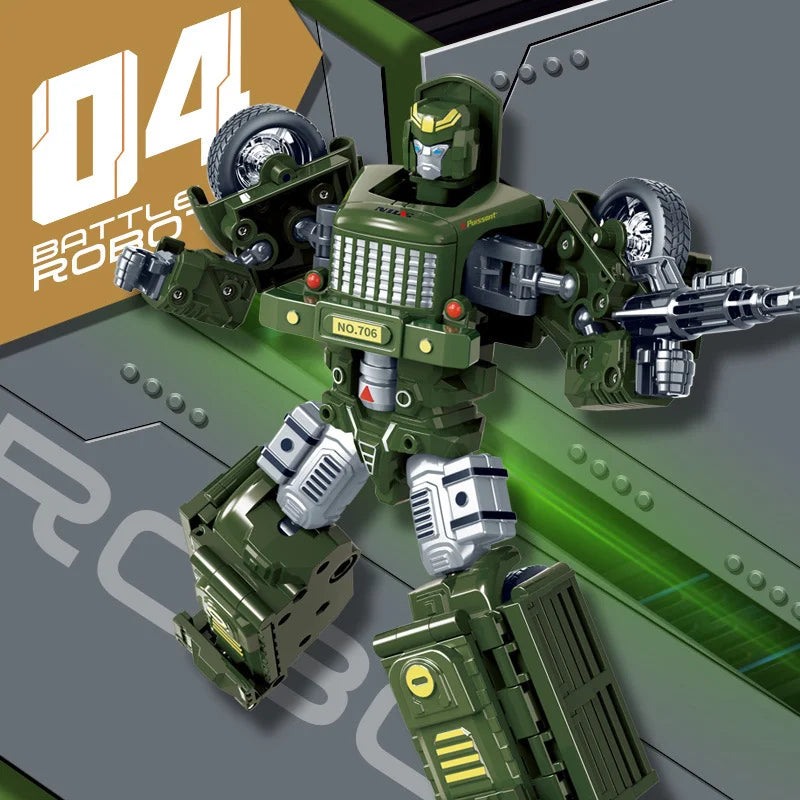 Best-selling boy toys: Manual transformation into autobots, military transport truck models, robot transformation toys, truck