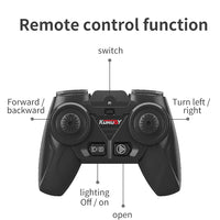 RC Farm Tractors Car 1/24 Radio Controlled Cars and Trucks 2.4G with Light Simulated Engineering Truck Model Toys for Children