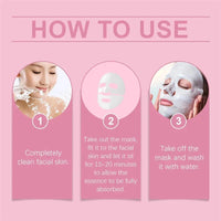 Bio-Collagen Face Mask Collagen Protein Hydrogel Soft Gel Mask Deep Moisturizing For Women Skin Care Products 1/3/5/10PCs